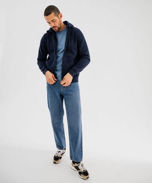 Sweat zippé à capuche homme vue7 - GEMO 4G HOMME - GEMO