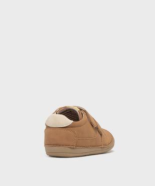 Chaussures premiers pas souples et légères bébé garçon - Hobiz vue4 - HOBIZ - GEMO