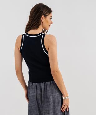 Pull d'été sans manches femme - LuluCastagnette vue3 - LULU CASTAGNETTE G4G D - GEMO