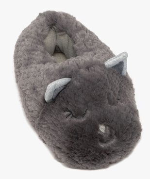 Chaussons fille en volume avec oreilles de chat pailletées vue5 - GEMO (ENFANT) - GEMO