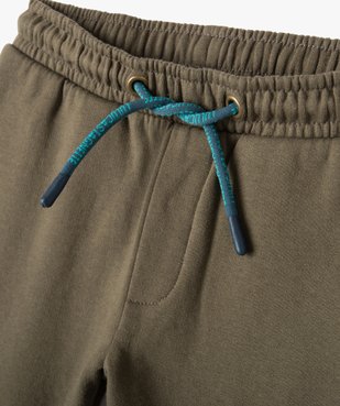 Pantalon de jogging garçon avec poches à rabat - LuluCastagnette vue2 - LULUCASTAGNETTE - GEMO