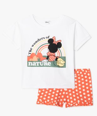 Pyjashort femme avec motif Minnie - Disney vue4 - DISNEY DTR - GEMO