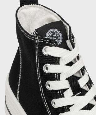 Baskets montantes en toile femme - Camps United vue6 - CAMPS - GEMO