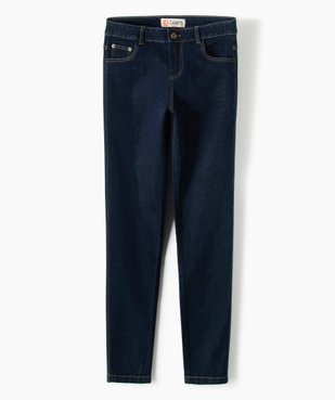 Jean fille brut coupe slim en coton stretch - Camps vue2 - CAMPS UNITED - GEMO