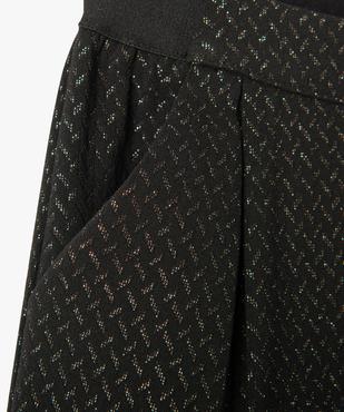 Short de cérémonie à motifs pailletés fille vue3 - GEMO (ENFANT) - GEMO