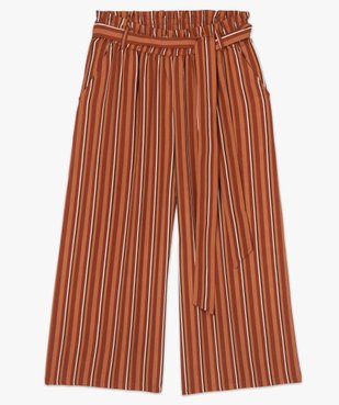 Pantacourt femme large et fluide vue4 - GEMO(FEMME PAP) - GEMO