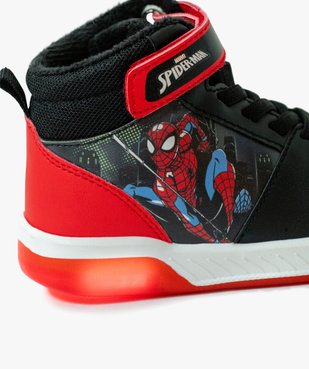 Baskets garçon montantes et fourrées à semelle lumineuse - Spiderman vue6 - SPIDERMAN - GEMO