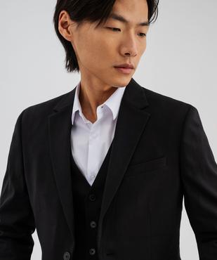 Veste de costume coupe droite en matière extensible homme vue6 - GEMO 4G HOMME - GEMO