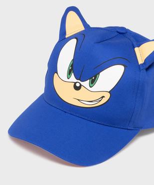 Casquette avec imprimé et motifs en relief garçon - Sonic vue2 - SONIC - GEMO