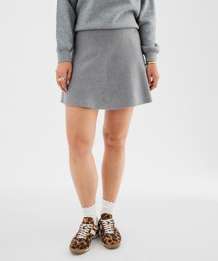 Jupe courte en maille femme - LuluCastagnette et Alizée vue2 - LULUCASTAGNETTE - GEMO