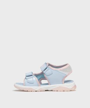 Sandales à scratch motif Stitch fille - Disney vue3 - LILO & STITCH - GEMO