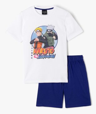 Pyjashort garçon imprimé - Naruto Shippuden vue1 - NARUTO - GEMO
