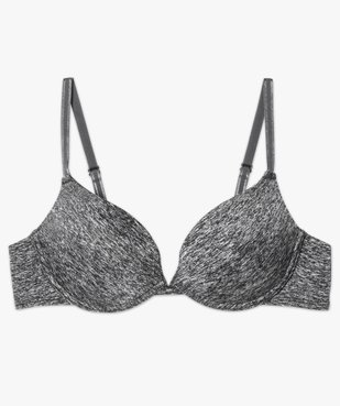 Soutien-gorge à armatures et bonnets coqués en microfibre vue4 - GEMO(HOMWR FEM) - GEMO