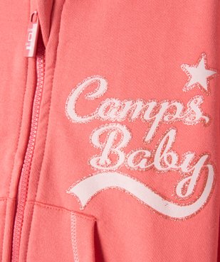 Ensemble bébé fille 2 pièces : pantalon et veste de jogging - Camps United vue2 - CAMPS UNITED - GEMO