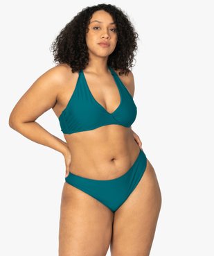 Bas de maillot de bain femme grande taille forme culotte vue3 - GEMO (PLAGE) - GEMO