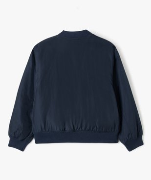Blouson bomber léger déperlant garçon vue4 - GEMO 4G FILLE - GEMO