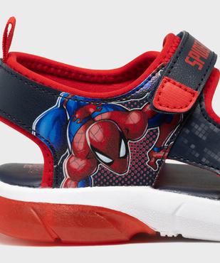 Sandales à scratch look sportswear garçon - Spiderman vue6 - SPIDERMAN - GEMO