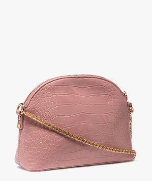 Sac femme paste là bandoulière chaîne dorée vue2 - GEMO (ACCESS) - GEMO