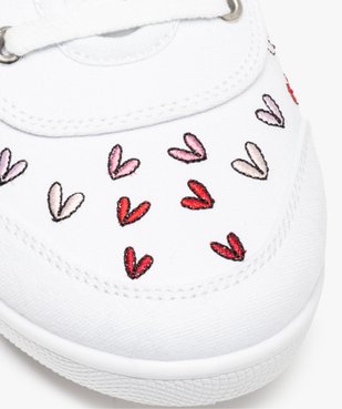 Baskets femme en toile cœurs brodés multicolores – Skechers x James Goldcrown vue6 - SKECHERS - GEMO
