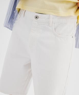 Bermuda en jean loose homme vue2 - GEMO 4G HOMME - GEMO