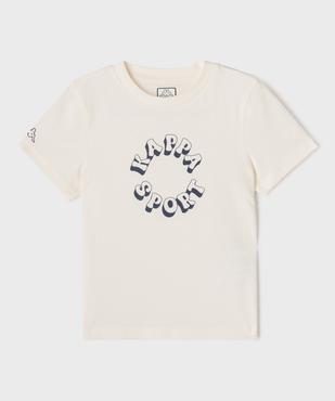 Tee-shirt manches courtes en jersey imprimé fille - Kappa vue1 - KAPPA - GEMO
