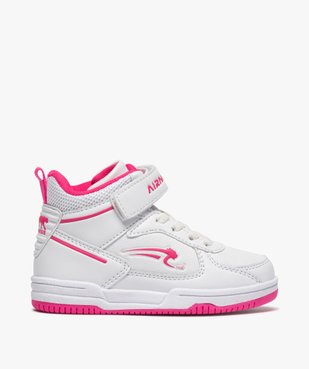Baskets fille semi-montantes à lacets et scratch - Airness vue1 - AIRNESS - GEMO