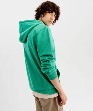 Sweat à capuche intérieur molletonné homme vue3 - GEMO 4G HOMME - GEMO