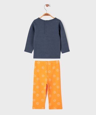 Pyjama 2 pièces en coton à motif lions bébé vue6 - GEMO 4G BEBE - GEMO