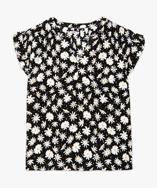 Blouse imprimée à manches courtes femme grande taille vue4 - GEMO (G TAILLE) - GEMO