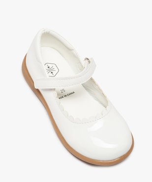 Ballerines fille en forme de babies fermeture scratch vue5 - Nikesneakers (ENFANT) - Nikesneakers