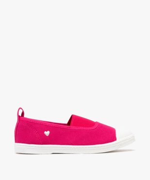 Chaussures en toile avec élastique et bout renforcé fille vue1 - LOVELY WINGS - GEMO