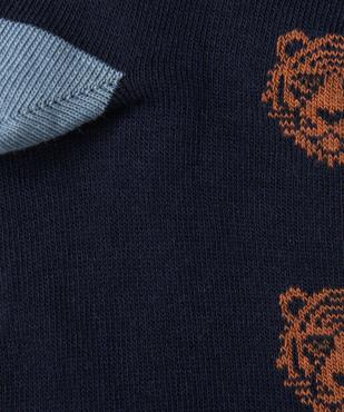 Chaussettes à motifs tigres garçon (lot de 3) vue3 - GEMO 4G GARCON - GEMO
