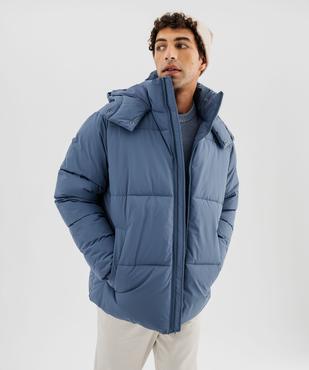 Doudoune à capuche et col montant homme vue1 - GEMO 4G HOMME - GEMO