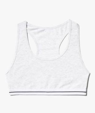 Brassière avec dos nageur fille vue1 - GEMO 4G FILLE - GEMO