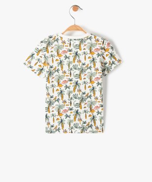 Tee-shirt bébé garçon avec motif vue3 - GEMO C4G BEBE - GEMO