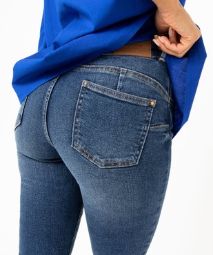 Jean slim push up femme vue2 - GEMO 4G FEMME - GEMO