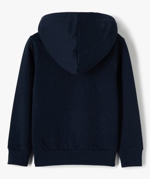 Sweat garçon à capuche avec motif vue4 - GEMO (ENFANT) - GEMO