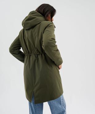 Parka à capuche 3 en 1 avec doublure chaude femme vue7 - GEMO(FEMME PAP) - GEMO