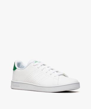 Baskets femme motifs perforés et lacets – Adidas Advantage K vue2 - ADIDAS - GEMO