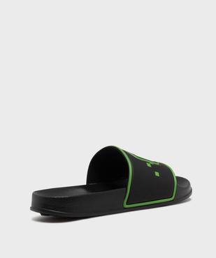 Sandales à large bride imprimée garçon - Minecraft vue4 - MINECRAFT - GEMO