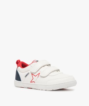 Tennis garçon colorées à scratch du 30 au 36 vue2 - GEMO (ENFANT) - GEMO