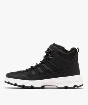 Après-ski homme en mesh et à lacets avec semelle épaisse crantée vue3 - URBAN STEPS - GEMO