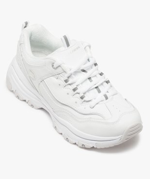 Tennis femme à épaisse semelle - Skechers vue5 - SKECHERS - GEMO