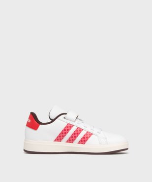 Baskets GrandCourt motif Minnie Mouse fille - Adidas x Disney vue3 - ADIDAS - GEMO