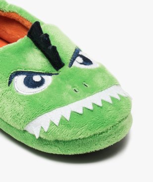 Chaussons garçon peluche avec écailles de dinosaure vue6 - GEMO C4G GARCON - GEMO
