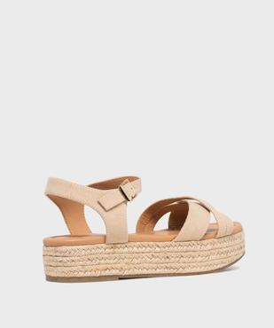 Sandales à semelle compensée femme - Valentina Baldano vue4 - VALENTINA BALDA - GEMO