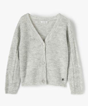 Gilet fille avec boutons fantaisie – Lulu Castagnette vue1 - LULUCASTAGNETTE - GEMO