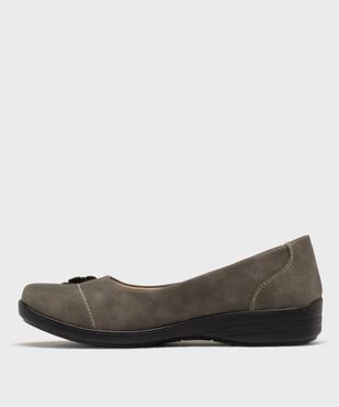 Ballerines confort avec motif fleur en relief femme vue3 - G'FLEX - GEMO