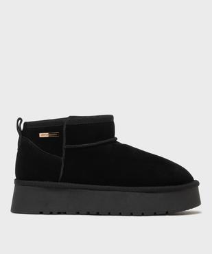 Boots fourrées plateforme femme - LuluCastagnette vue1 - LULUCASTAGNETTE - GEMO