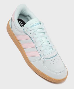 Baskets Breaknet Sleek dessus cuir femme - Adidas vue5 - ADIDAS - GEMO